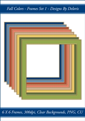 Frames Set 1 (Fall Colors Palette)