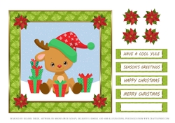 Cute Little Reindeer Topper