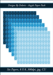 Argyle Paper Pack (Frosty Color Palette)