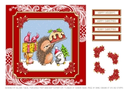 Cute Critters Holiday Topper