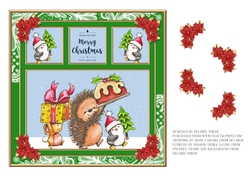 Cute Christmas Critters (Green)