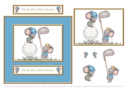 Golf Topper - Hope You Have A Teerific Birthday! 