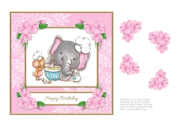Its All About The Cake - Cute Birthday Topper