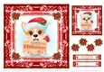 Cute Puppy Holiday Topper #2