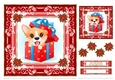 Cute Puppy Holiday Topper #6