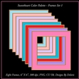 Sweetheart Color Palette - Frames Set 1