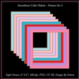 Sweetheart Color Palette - Frames Set 4