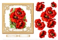 Lovely Poppies Birthday Topper