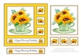 Happy Blooming Birthday - Yellow