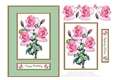 Happy Birthday - Lovely Watercolor Roses - Card Two