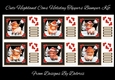 Cute Highland Cows Holiday Toppers Bumper Kit