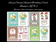 Sassy Cheryl Animal Birthday Cards Bumper Kit #2