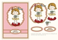 Sassy Cheryl Bowlegged Cutie Birthday 5 X 7 Topper