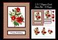 Lovely Poppies 5 X 7 Card Topper + Decoupage Layers Mini Kit
