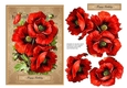 Lovely Vintage Poppies Topper