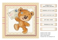 Cute Teddy Topper - Birthday/Valentines Day