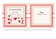 I Love You Beary Much Valentine Topper Plus Insert