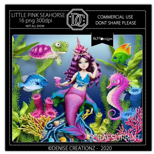 Little Pink Seahorse
