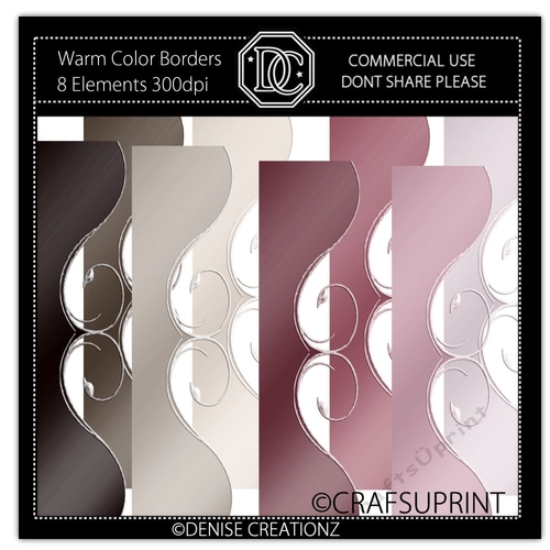 Warm Color Borders