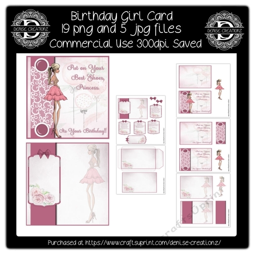 Birthday Girl Card