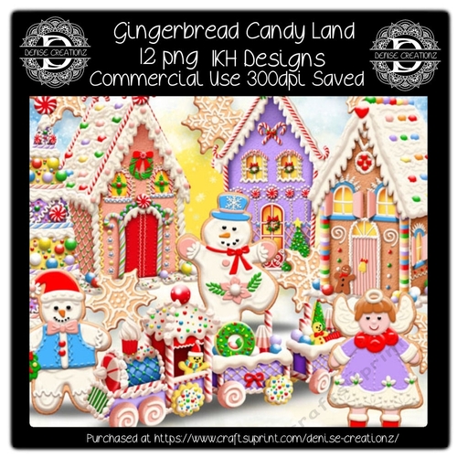 Gingerbread Candy Land