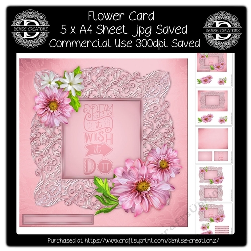 Flower Card