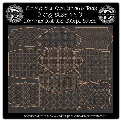 Create Your Own Dreams Tags