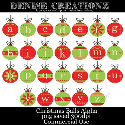 Christmas Balls Alpha