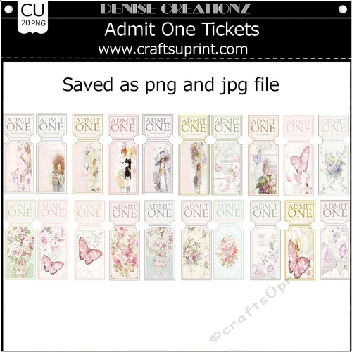 Admit One Tickets