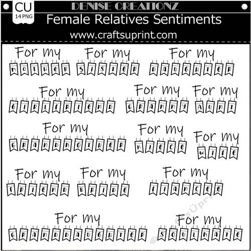 Female Relatives Sentiments
