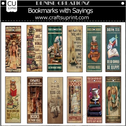 Bookmarks with Sayings