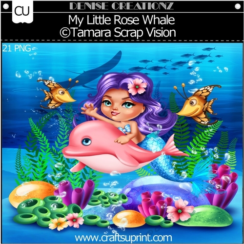My Little Rose Whale