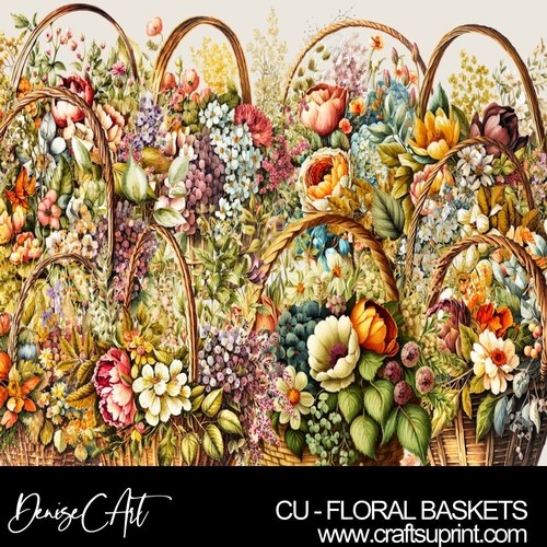 CU - Floral Baskets