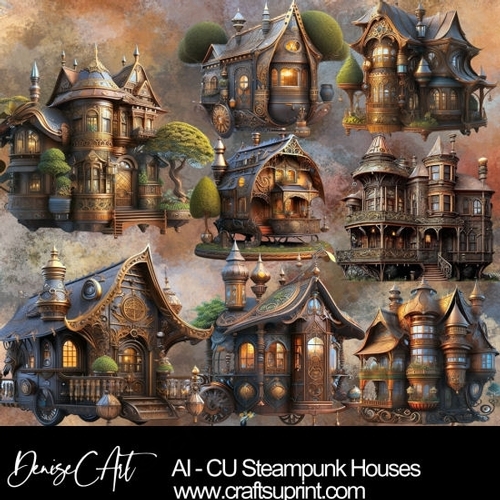 AI - CU Steampunk Houses