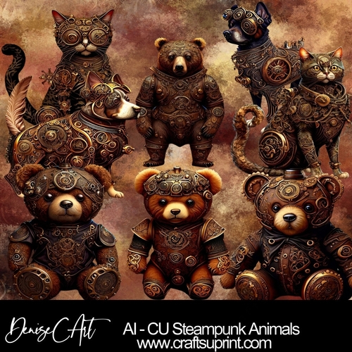 AI - CU Steampunk Animals
