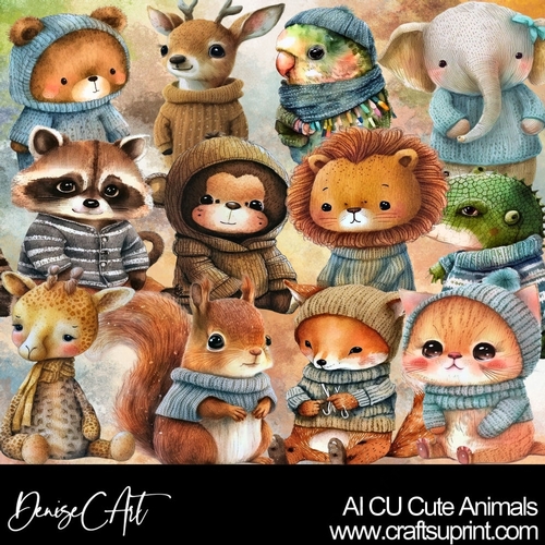 AI CU Cute Animals
