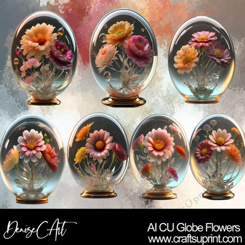 AI CU Globe Flowers