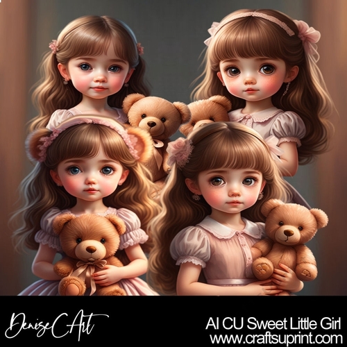 AI CU Sweet Little Girl
