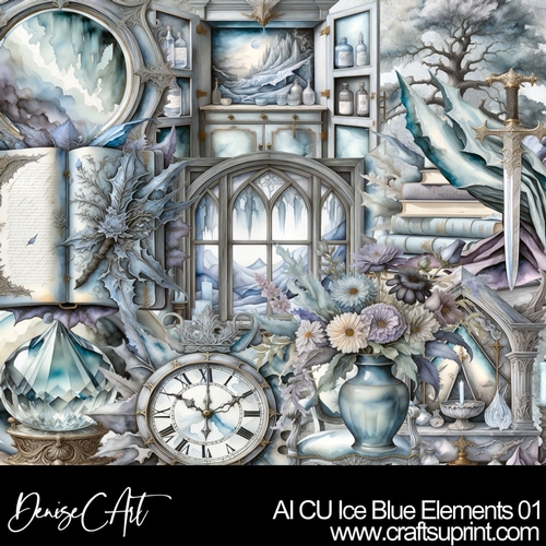 AI CU Ice Blue Elements 01