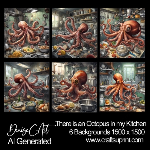 There is an Octpus in my Kitchen