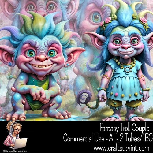 Fantasy Troll Couple