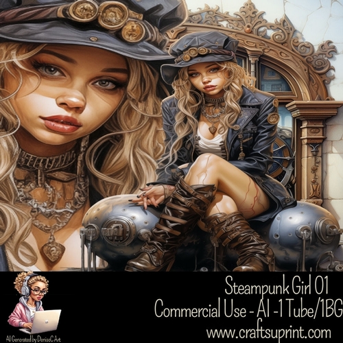 Steampunk Girl 01.1