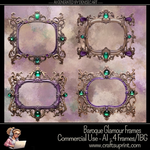Baroque Glamour Frames