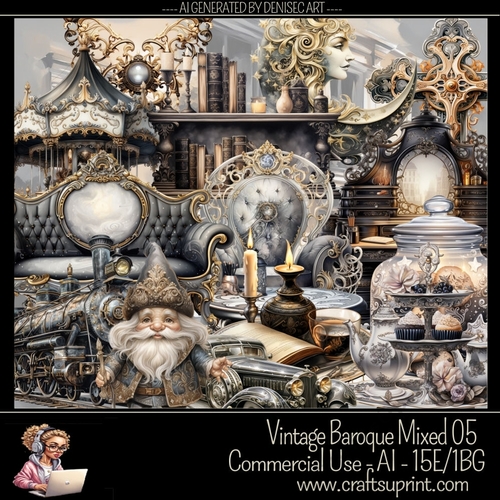 Vintage Baroque Mixed 05