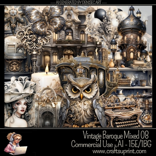 Vintage Baroque Mixed 08