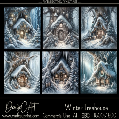 Winter Treehouse