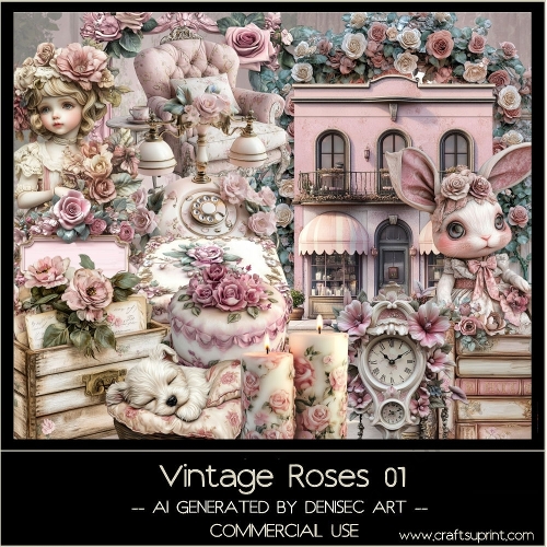Vintage Roses 01