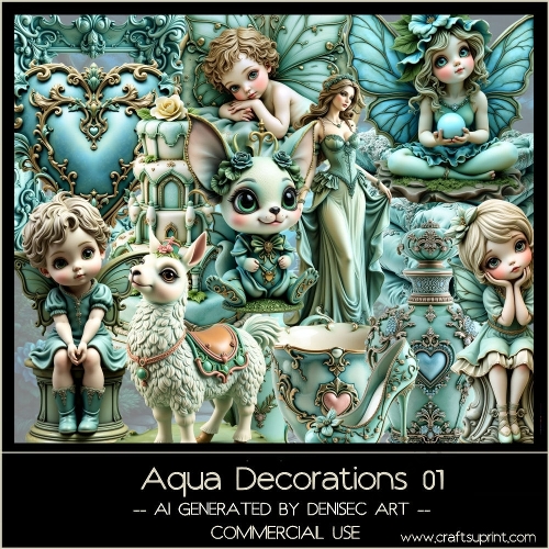 Aqua Decorations 01