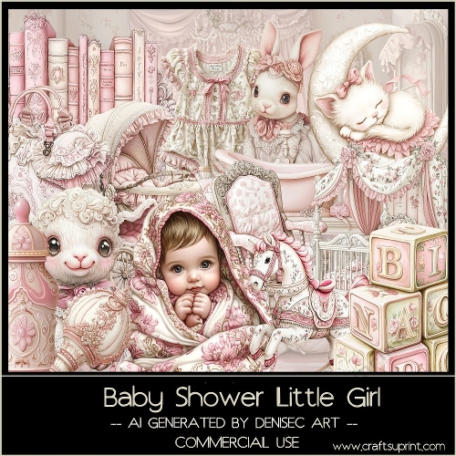 Baby Shower Little Girl