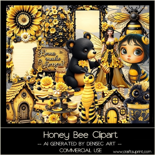 Honey Bee Clipart